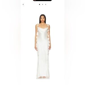 Inaya cream gown